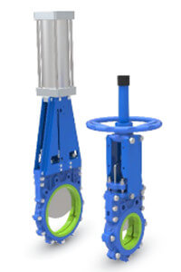 Air Actuated Knife Gate Slurry Valves