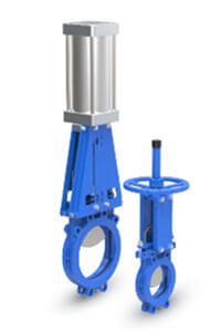 Actuated Knife Gate Valve